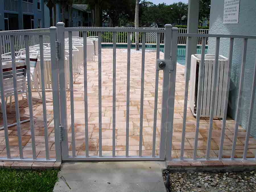 Pipers Pointe Pool Gate